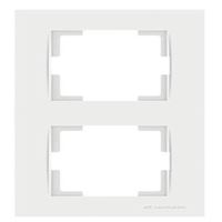 RİTA İKİLİ DİKEY ÇERÇEVE BEYAZ 1